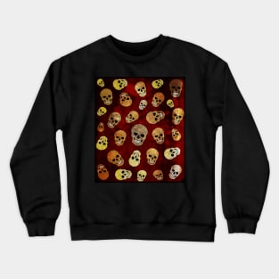 Grunge Skulls Crewneck Sweatshirt